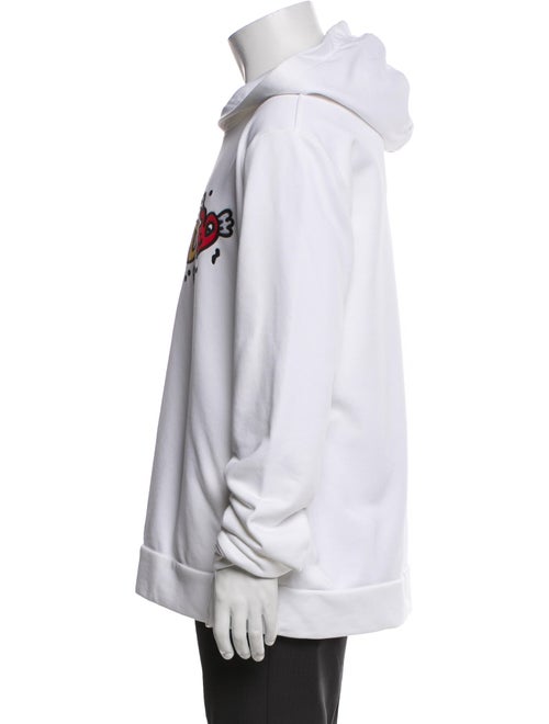 Fendi Graphic Print Crew Neck Hoodie