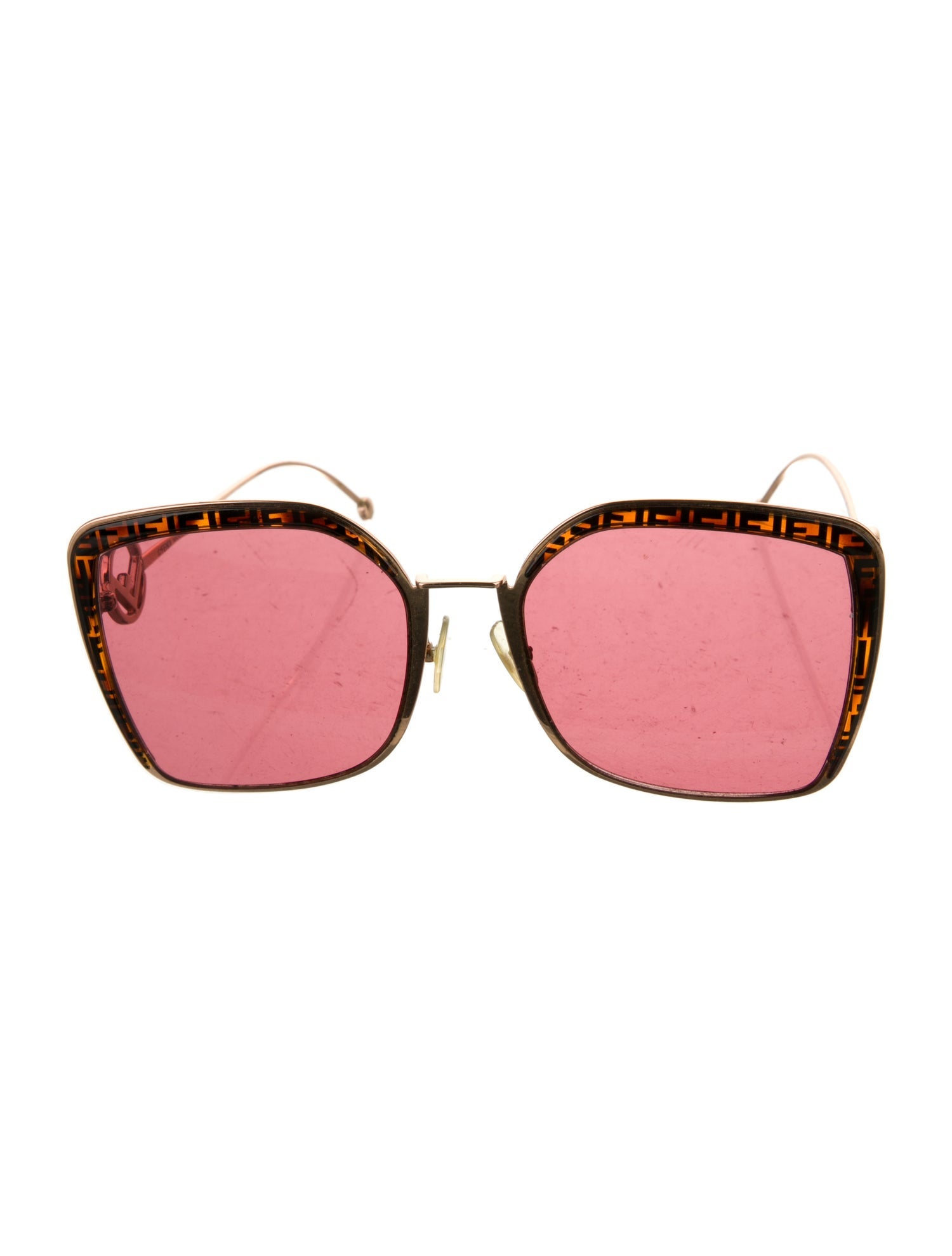 Fendi Oversize Tinted Sunglasses