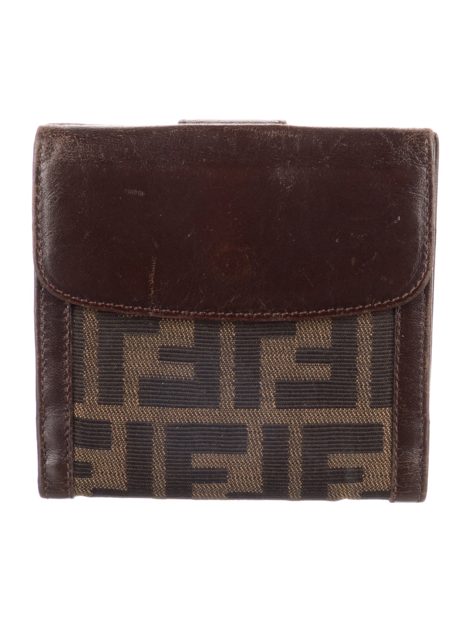 Fendi Canvas Printed Wallet