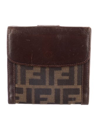 Fendi Canvas Printed Wallet