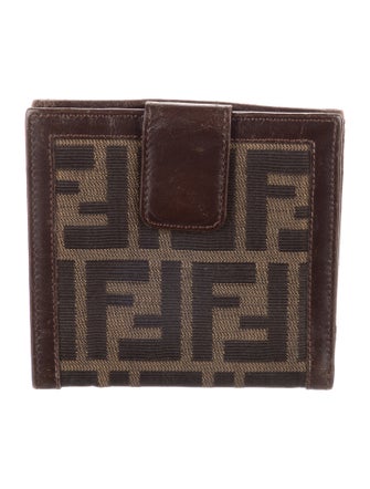 Fendi Canvas Printed Wallet