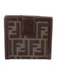 Fendi Canvas Printed Wallet