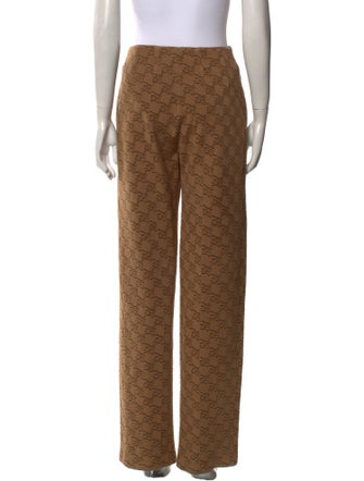 Fendi Printed Wide Leg Pants