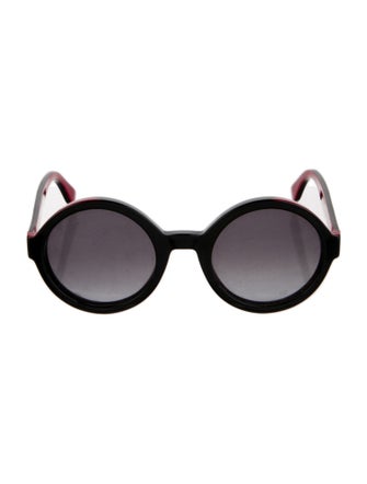 Fendi Round Gradient Sunglasses