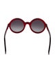 Fendi Round Gradient Sunglasses
