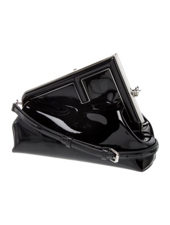 Fendi Patent Leather Crossbody Bag