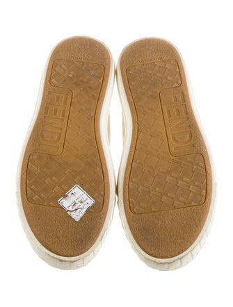 Fendi Zucca FF Logo Canvas Sneakers