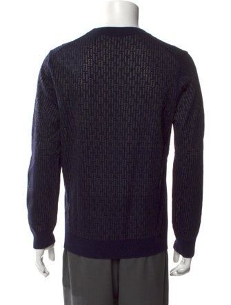 Fendi Wool Crew Neck Pullover