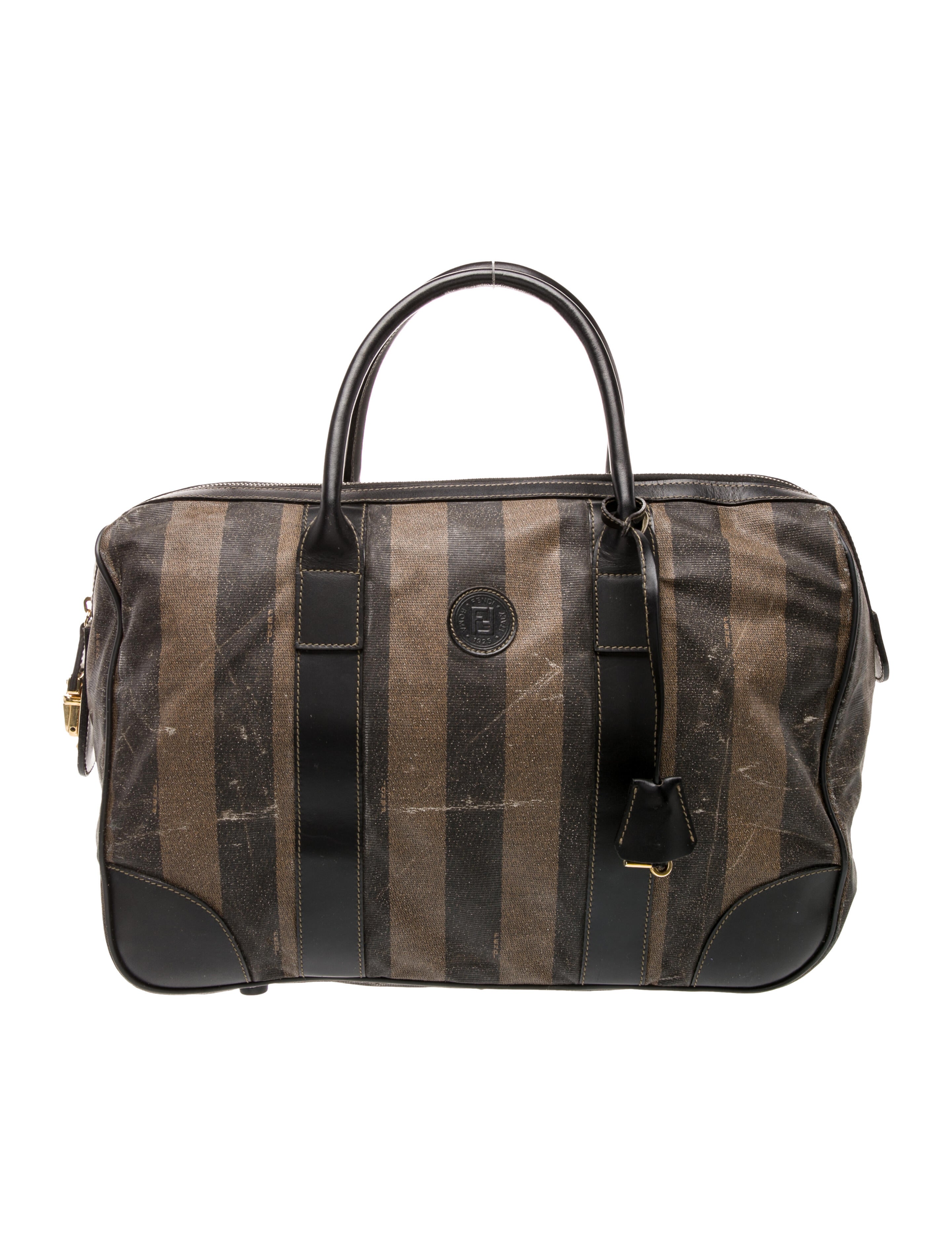 Fendi Pequin Briefcase