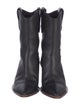 Fendi Leather Western Boots