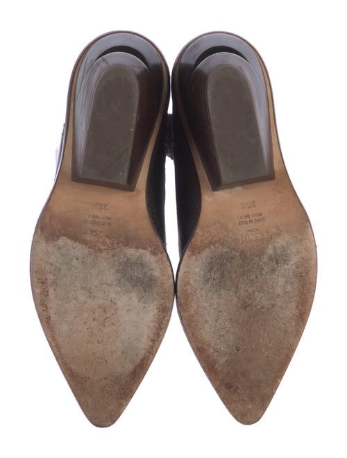 Fendi Leather Western Boots