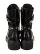 Fendi Leather Combat Boots