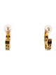 Fendi Enamel Forever Hoop Earrings