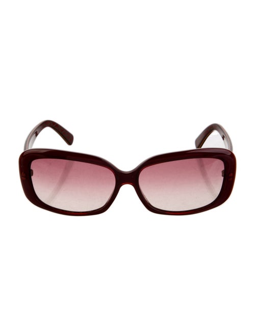 Fendi Zucca FF Logo Square Sunglasses