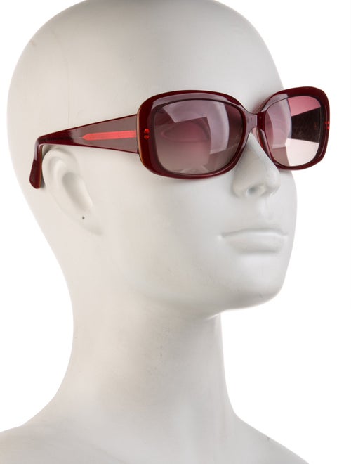 Fendi Zucca FF Logo Square Sunglasses