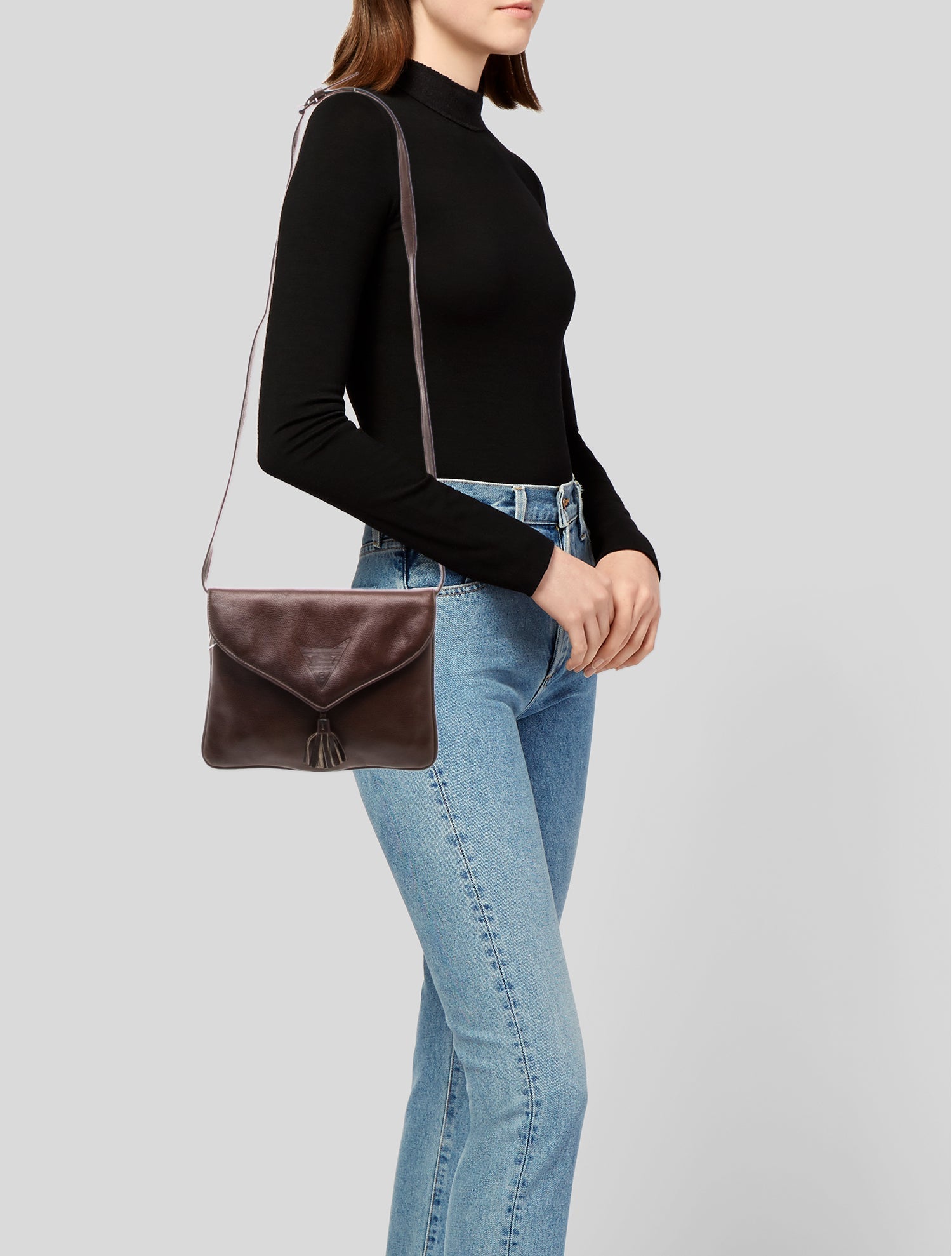 Fendi Leather Crossbody Bag Vintage