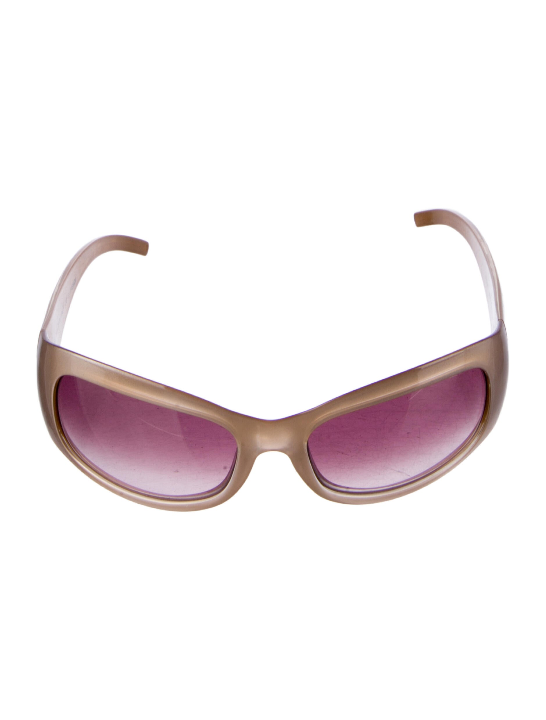 Fendi Zucca FF Logo Shield Sunglasses