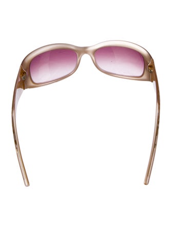 Fendi Zucca FF Logo Shield Sunglasses