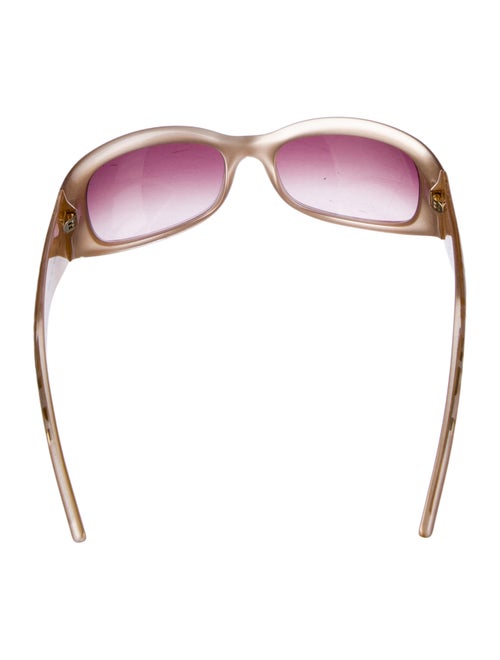 Fendi Zucca FF Logo Shield Sunglasses
