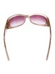 Fendi Zucca FF Logo Shield Sunglasses