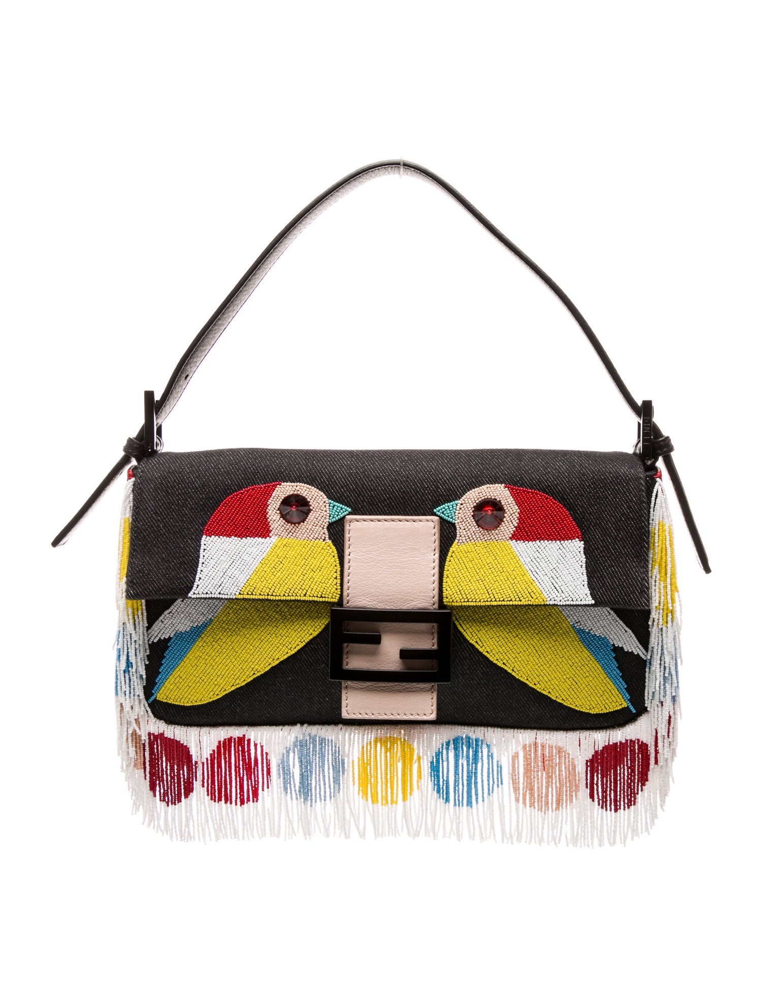 Fendi Denim Baguette