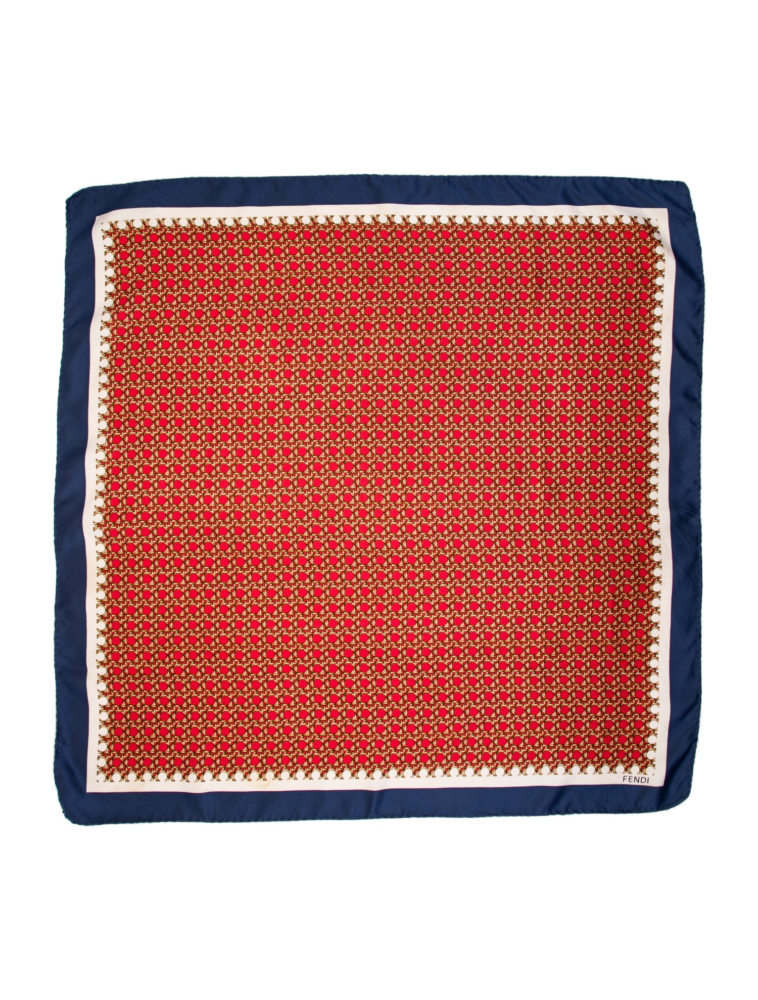 Fendi Silk Vintage Scarf