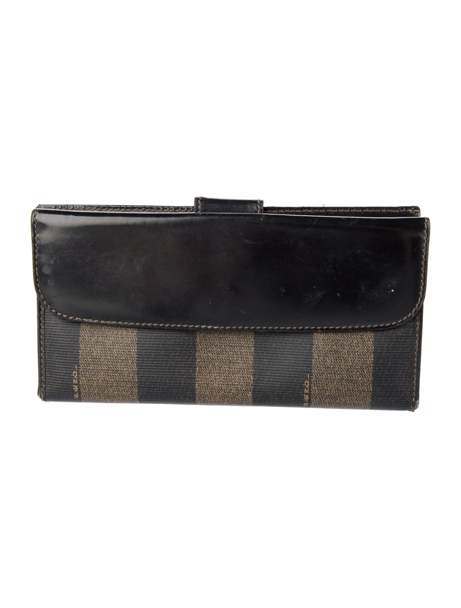 Fendi Vintage Printed French Purse