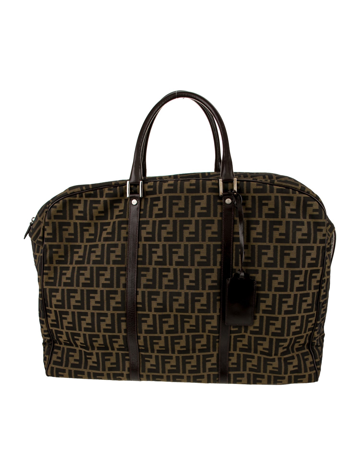 Fendi Zucca FF Weekender Vintage Bag