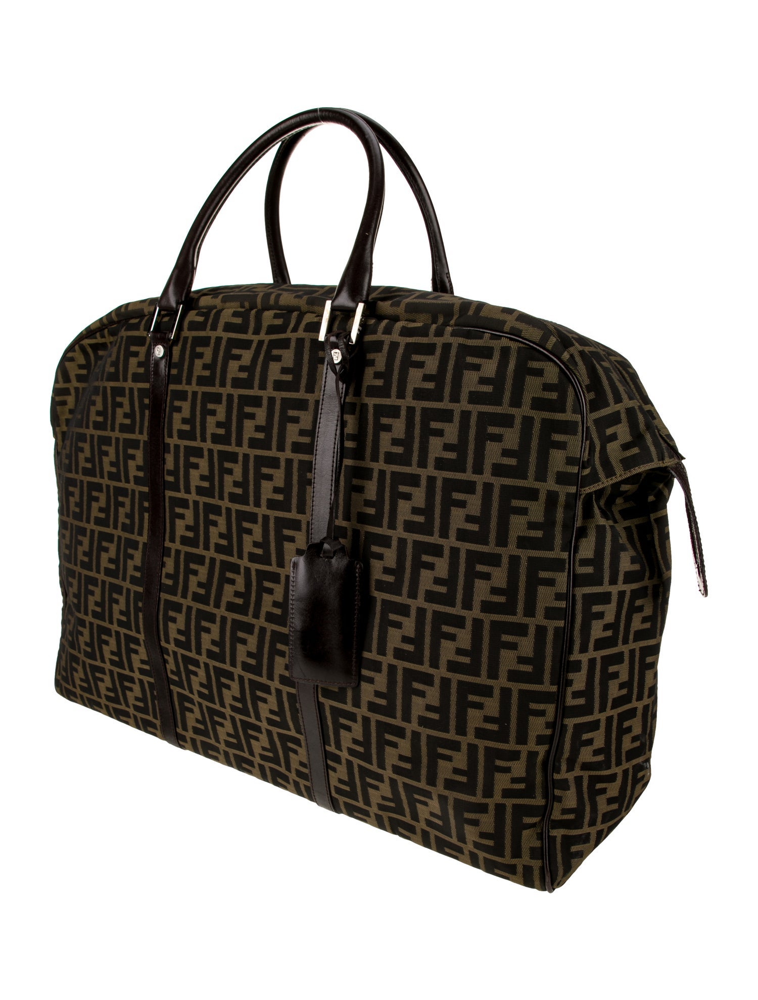 Fendi Zucca FF Weekender Vintage Bag