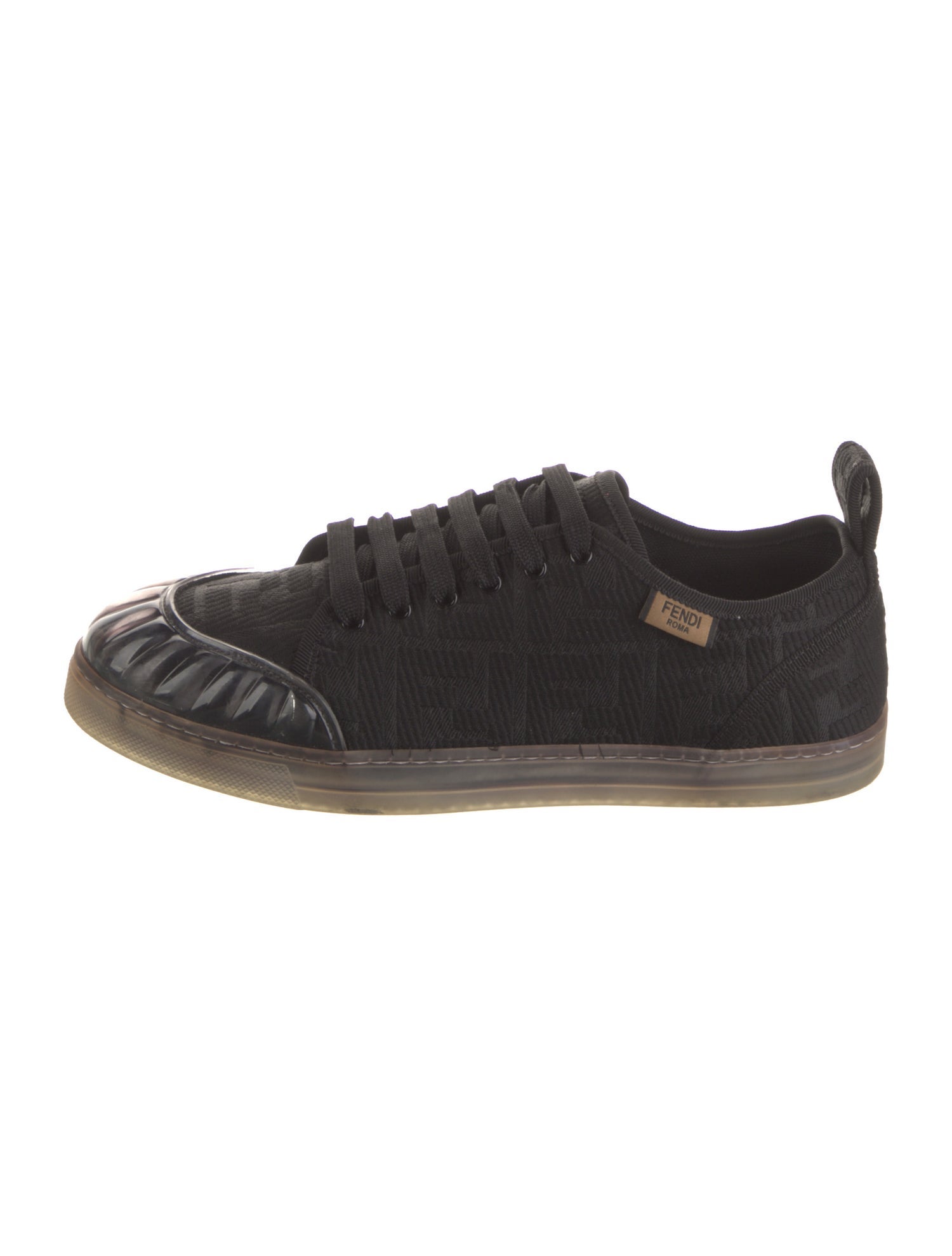 Fendi Zucca FF Logo Canvas Sneakers