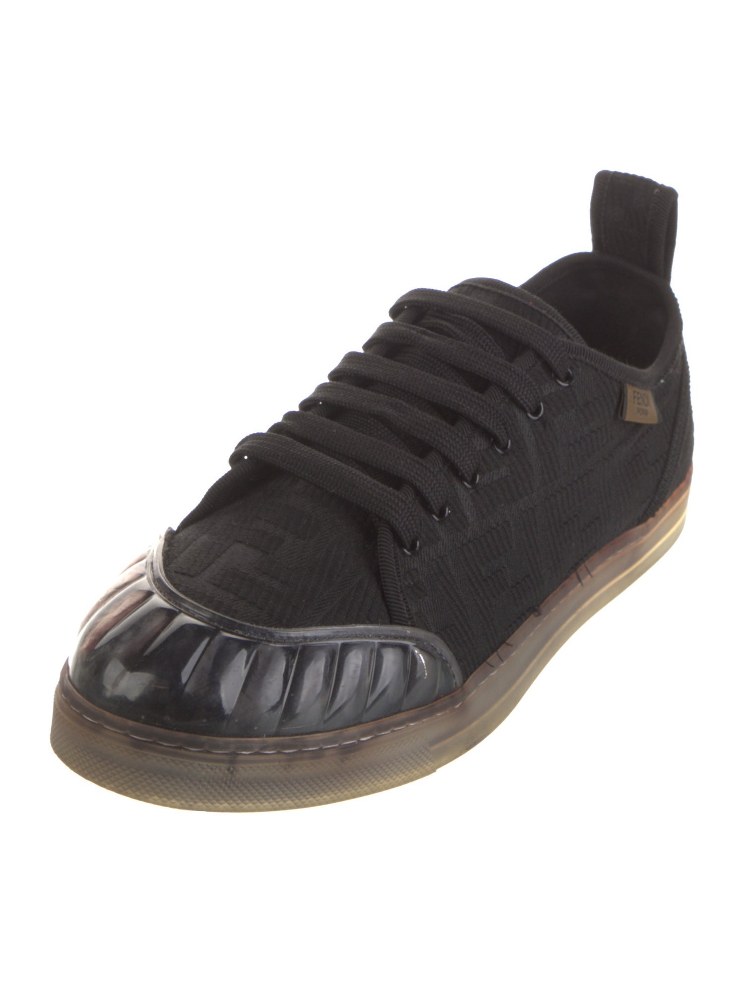 Fendi Zucca FF Logo Canvas Sneakers