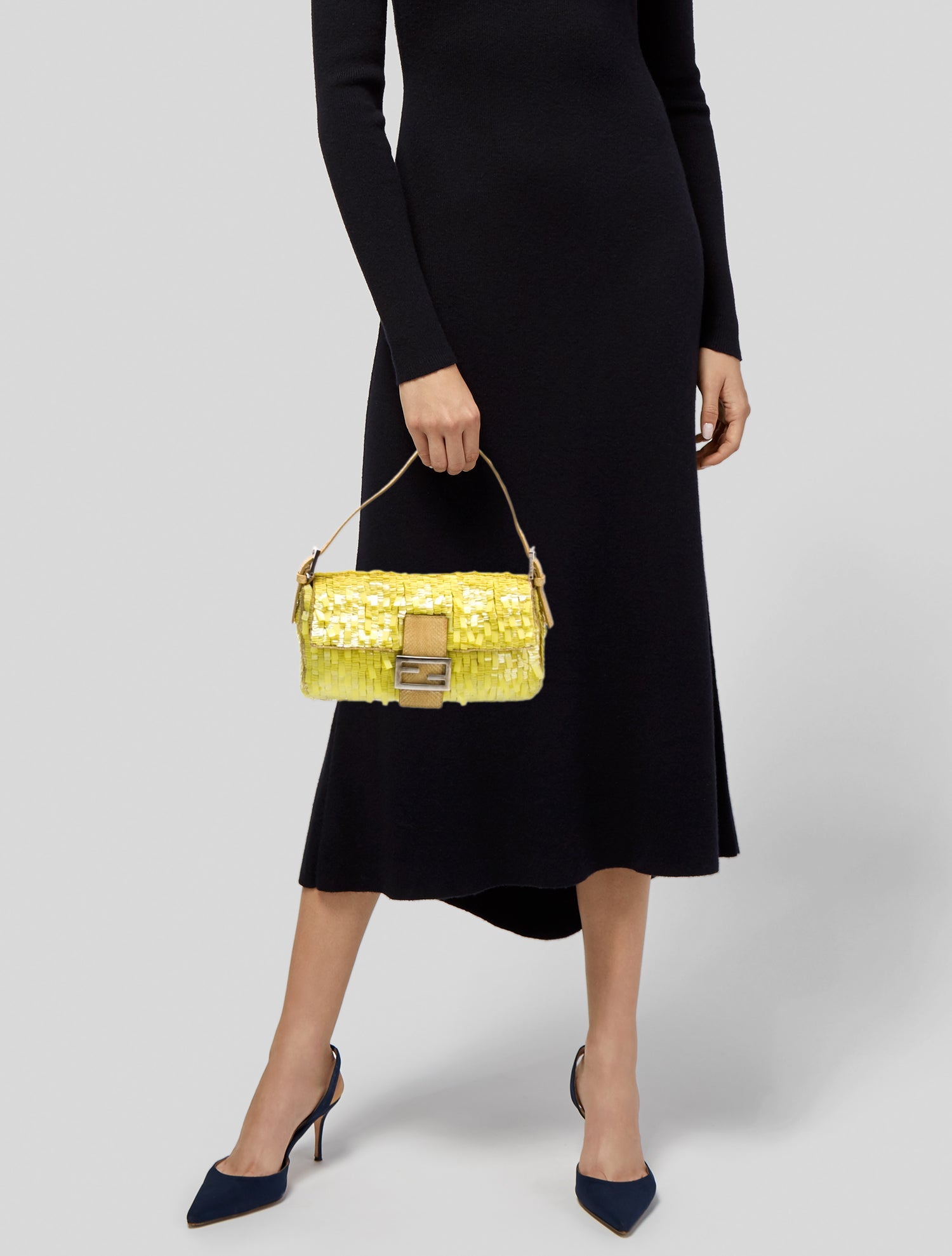 Fendi Sequins Baguette Vintage
