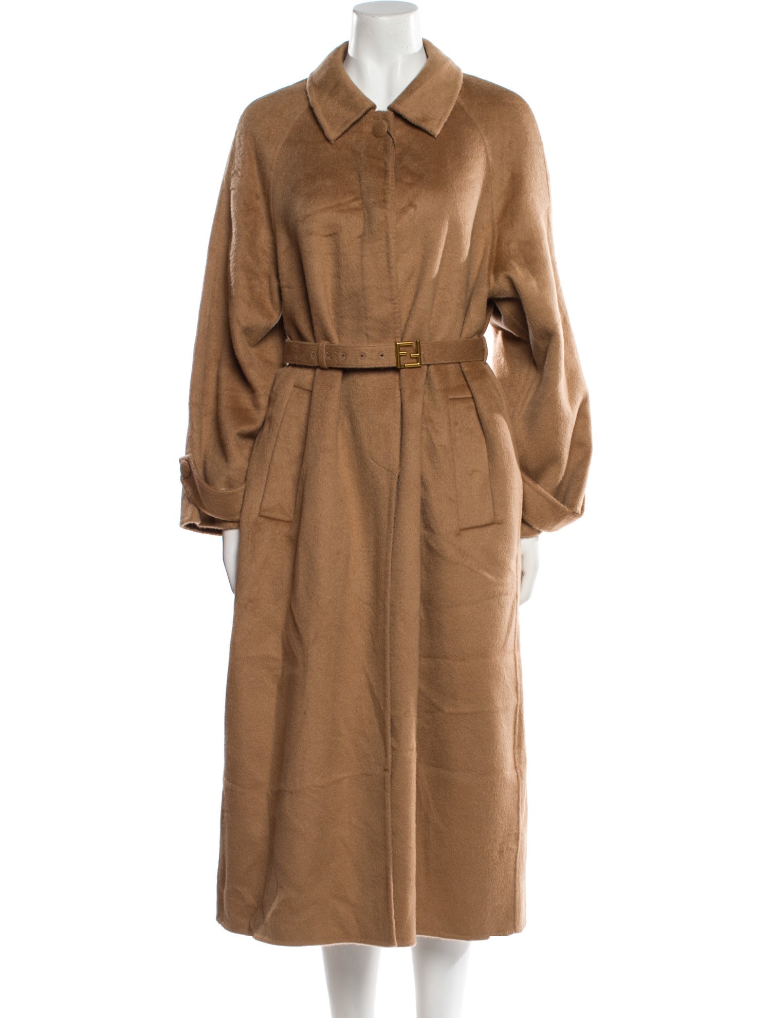 Fendi Virgin Wool Coat w/ Tags