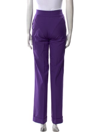 Fendi Wool Straight Leg Pants