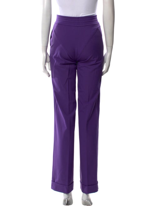 Fendi Wool Straight Leg Pants