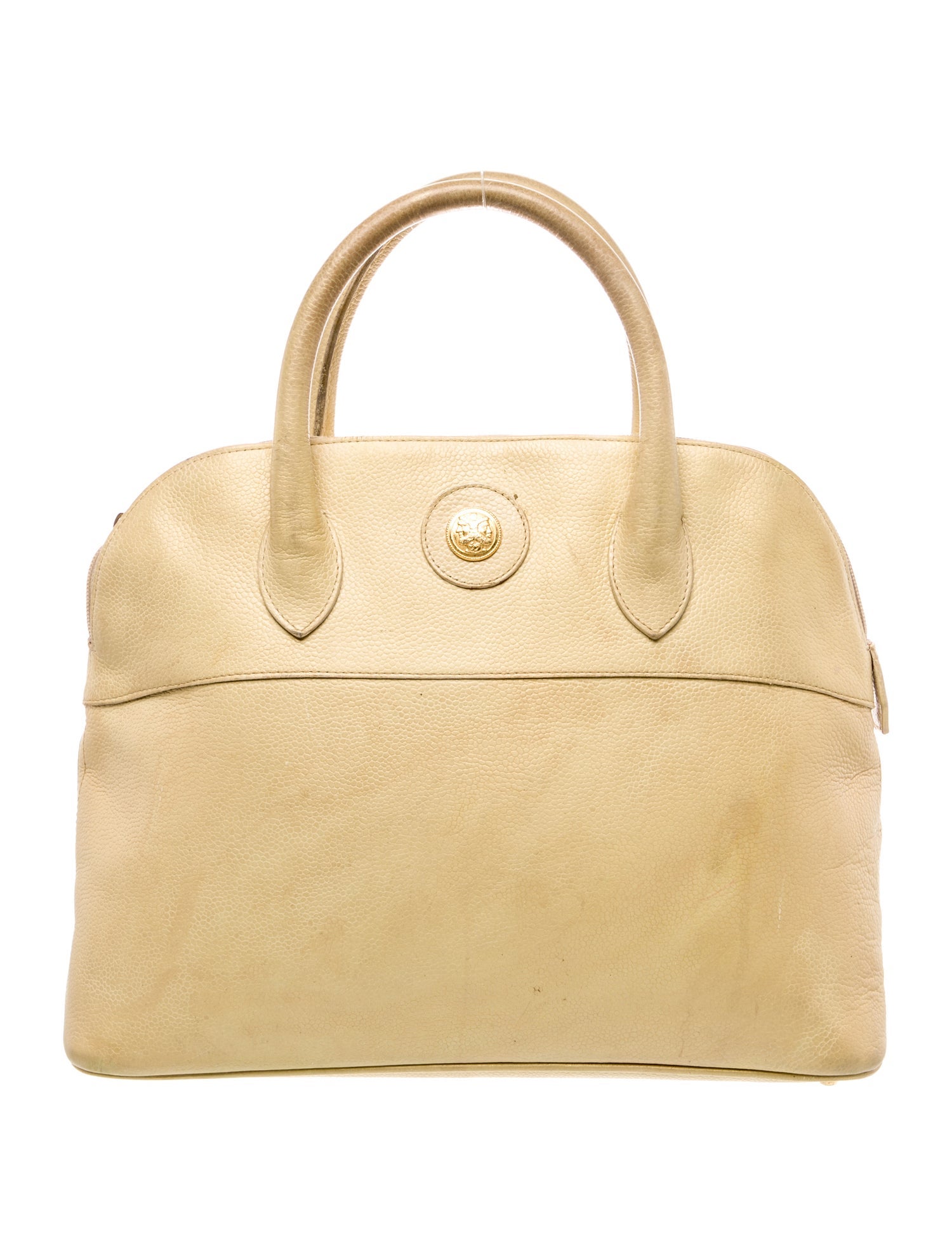 Fendi Leather Top Handle Bag Vintage