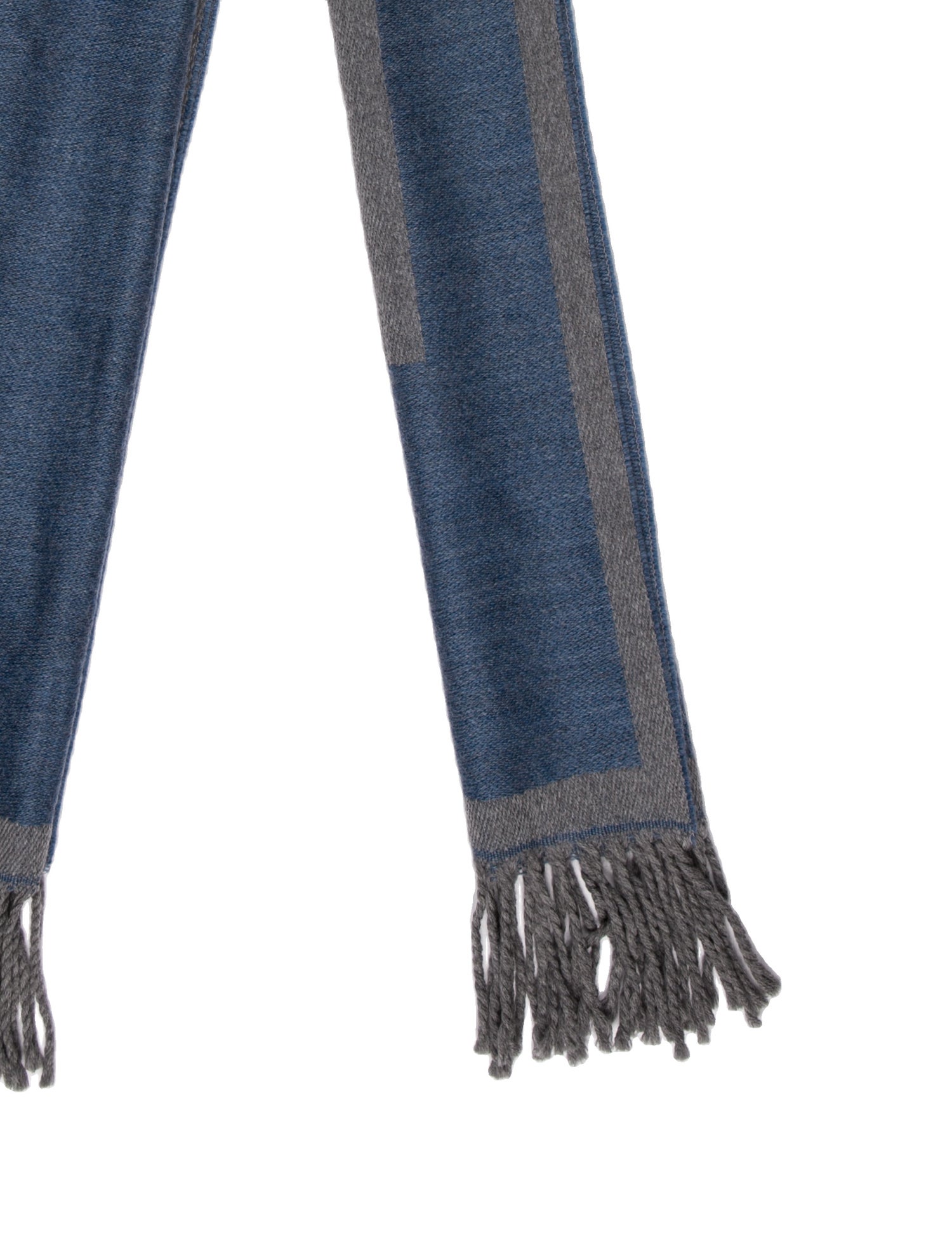 Fendi Wool Zucca FF Logo Scarf