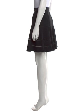 Fendi Mesh Accents Mini Skirt