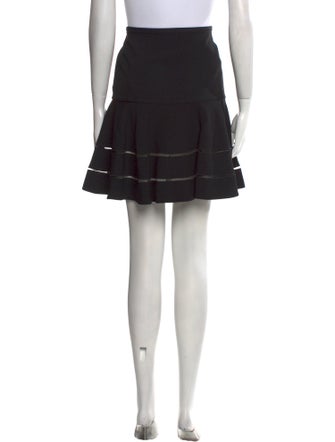 Fendi Mesh Accents Mini Skirt