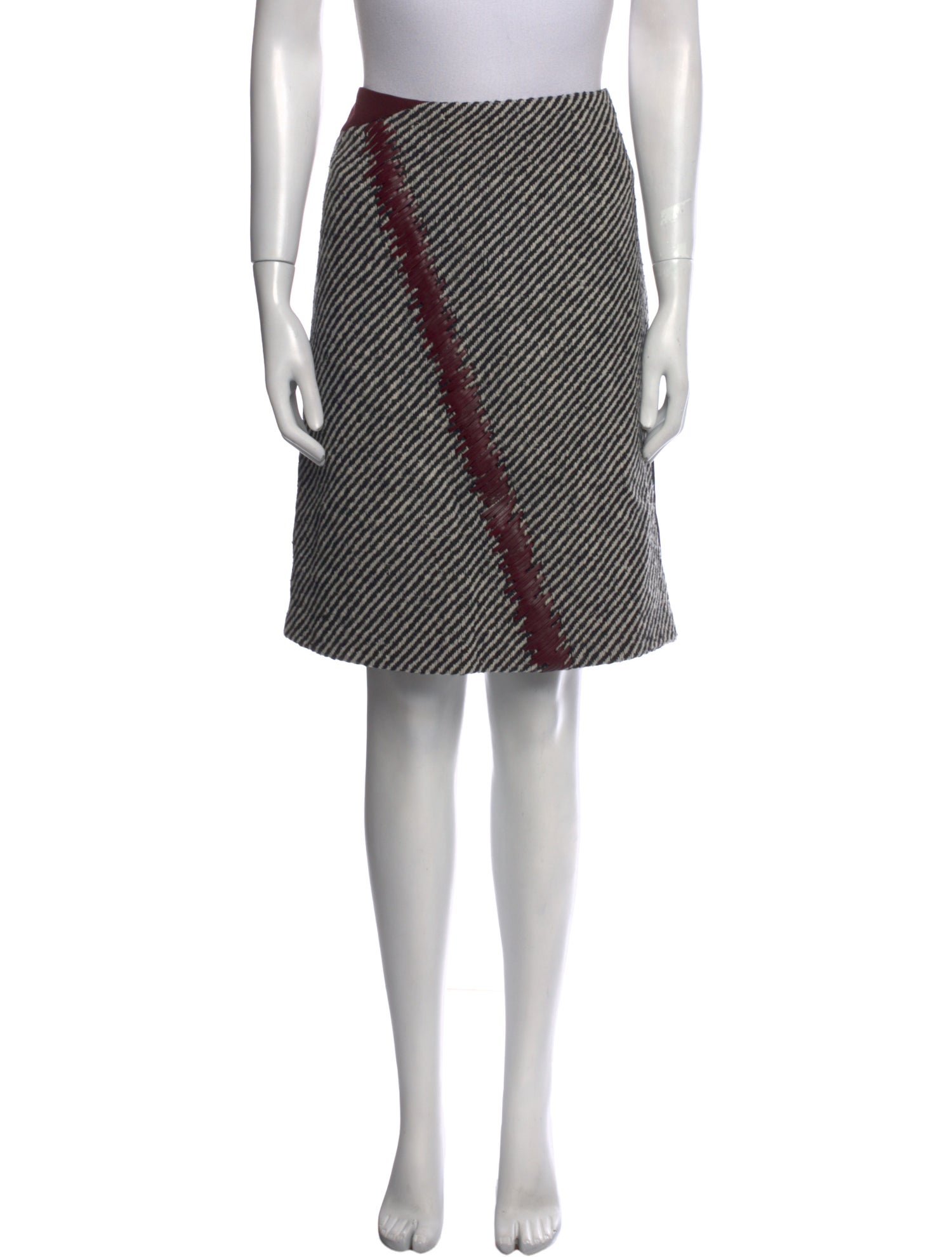 Fendi Wool Knee-Length Skirt