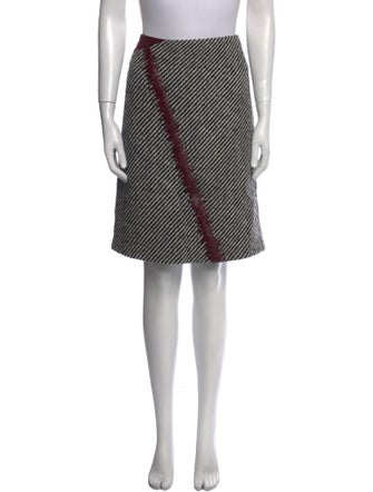 Fendi Wool Knee-Length Skirt