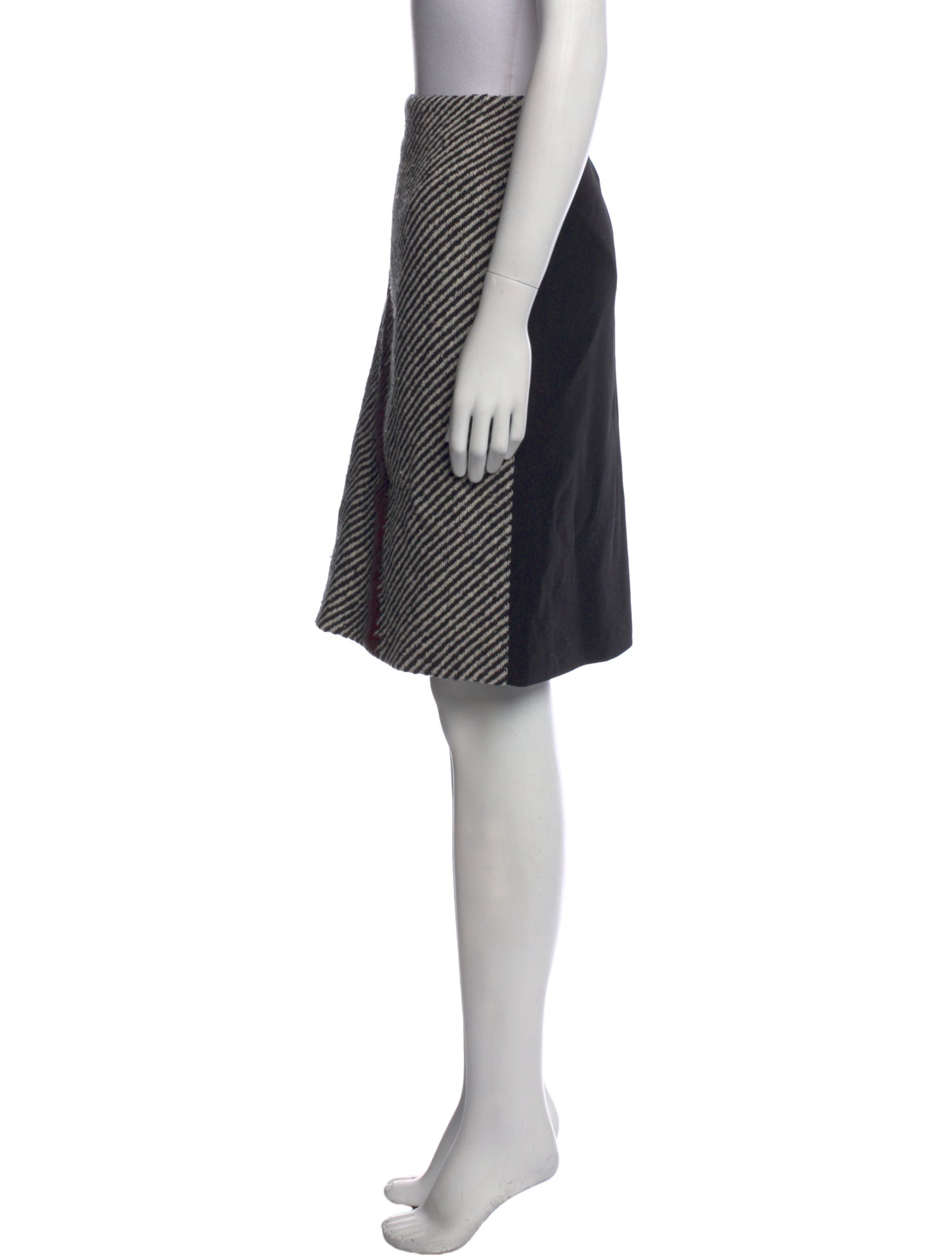 Fendi Wool Knee-Length Skirt