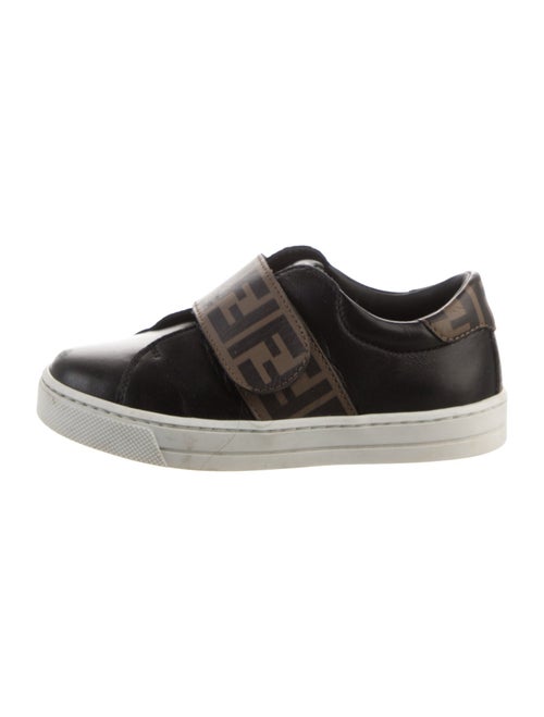 Fendi Fendi Kids FF Touch Strap Sneaker