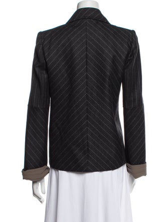 Fendi Wool Striped Blazer