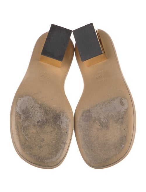 Fendi Leather Slides