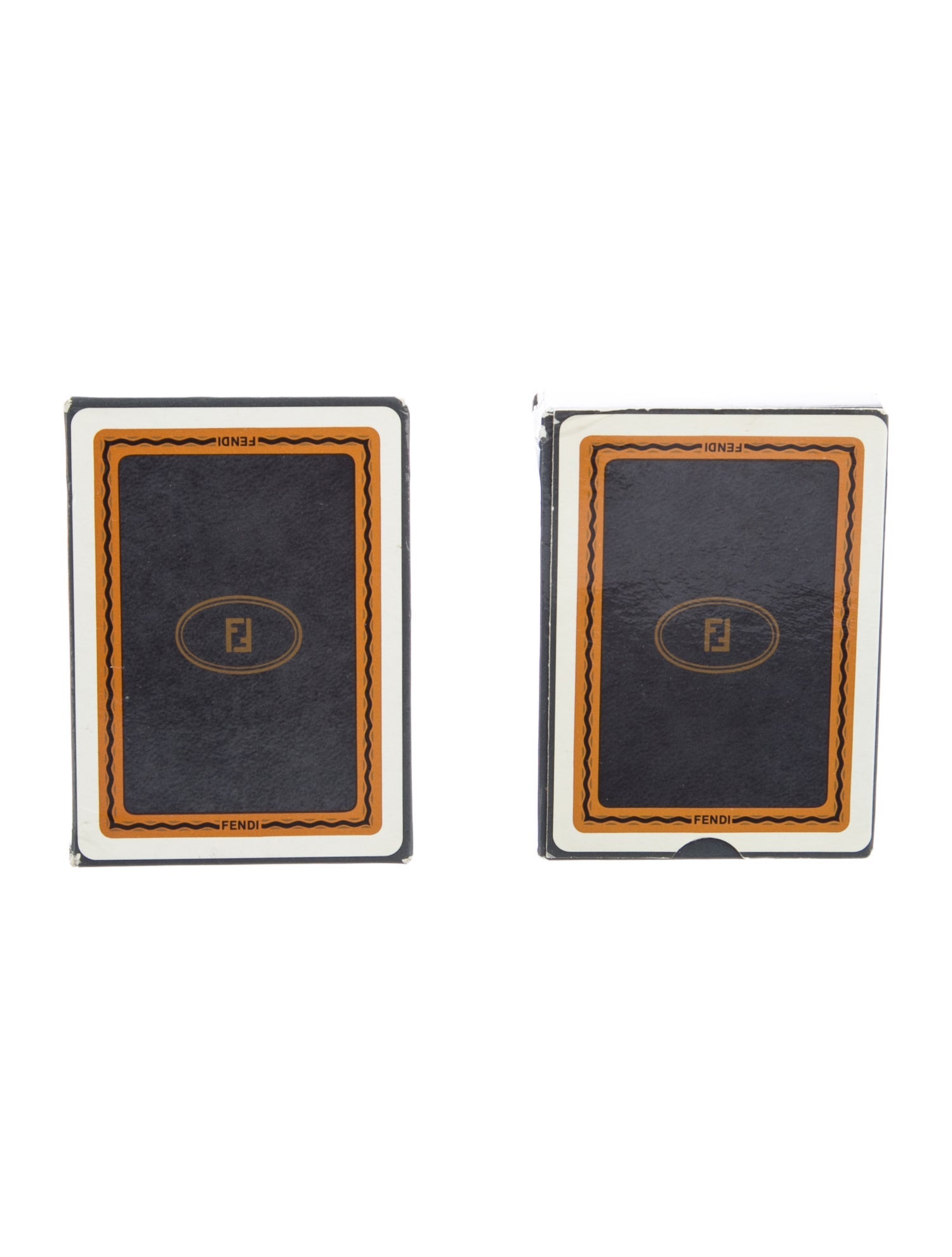 Fendi Pair Of Playing Cards