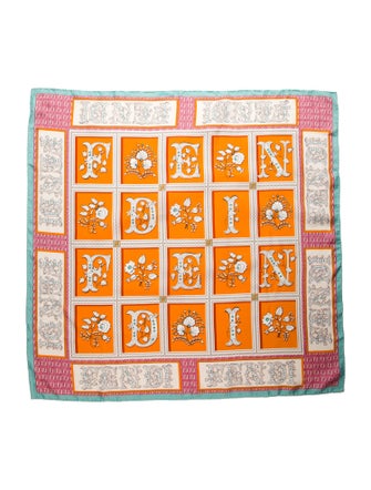 Fendi Silk Printed Scarf