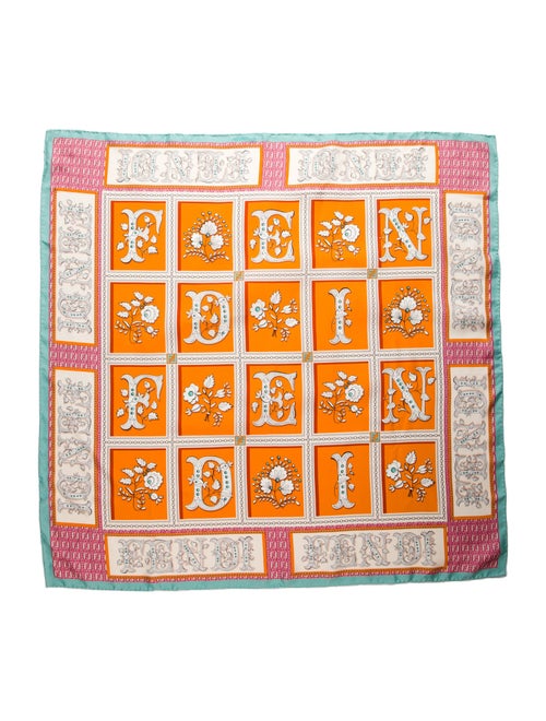 Fendi Silk Printed Scarf