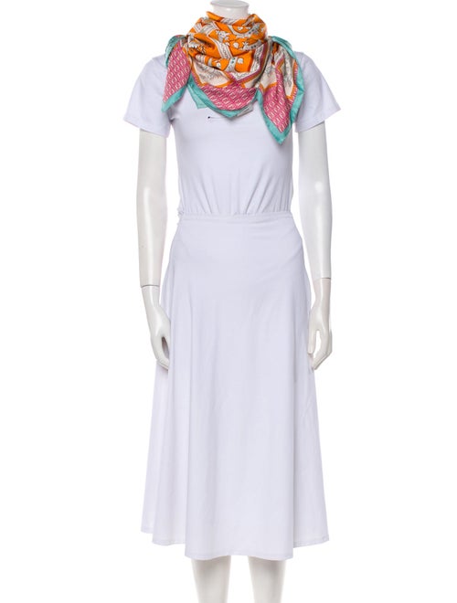 Fendi Silk Printed Scarf