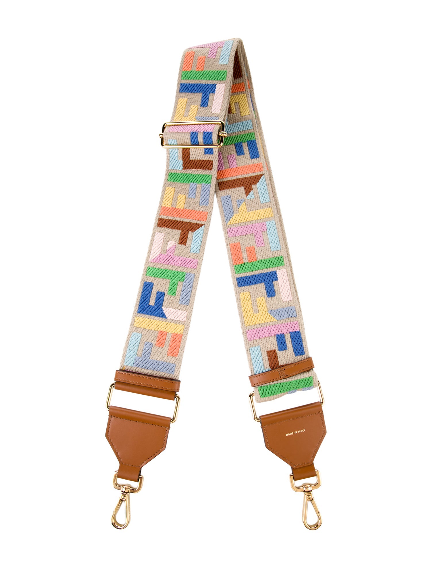 Fendi Patterned Bag Strap w/Tags